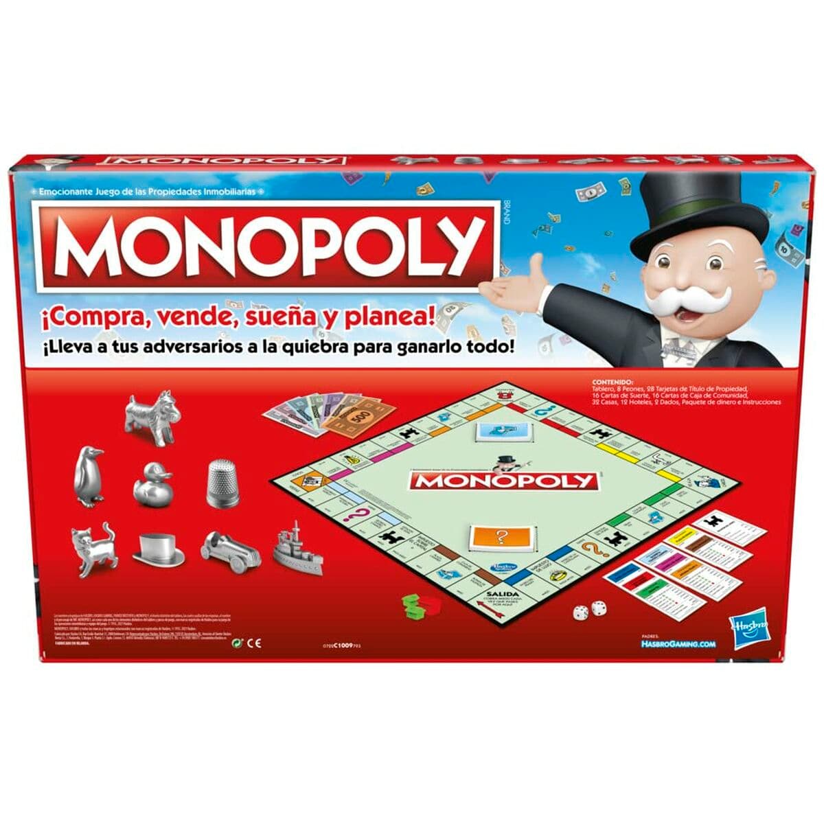 Juego de Mesa Hasbro Monopoly Clasico Madrid ES - Image 5