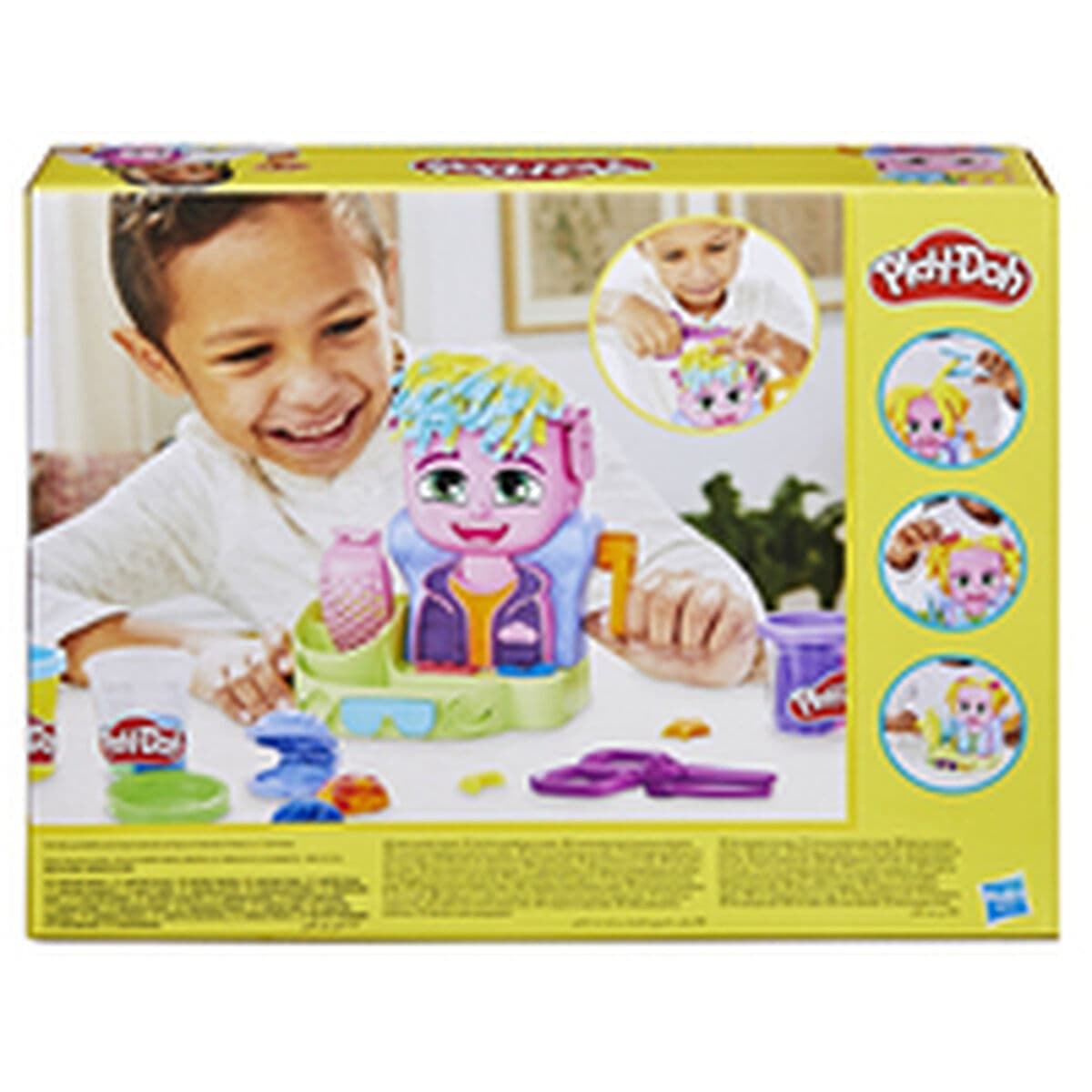 Pâte à modeler en argile Play-Doh Playdoh Multicouleur Accessoires 6 Pots Coiffure (1 Unité) - Image 12