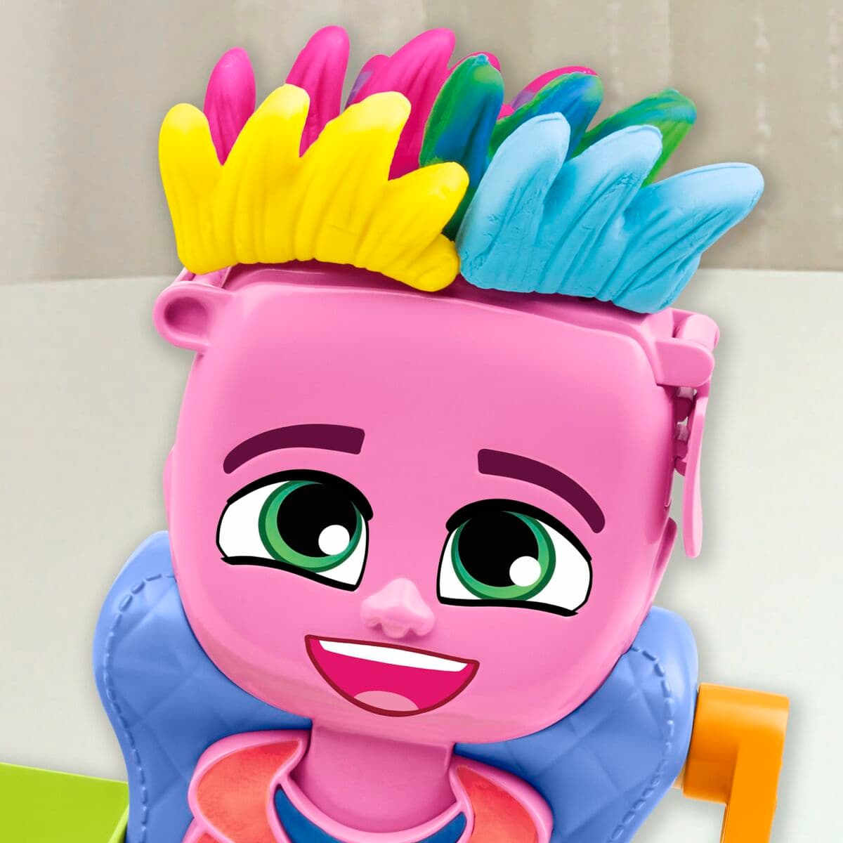 Pâte à modeler en argile Play-Doh Playdoh Multicouleur Accessoires 6 Pots Coiffure (1 Unité) - Image 15