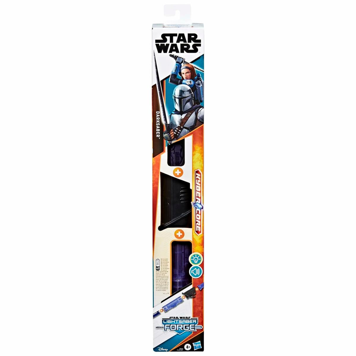 Espada de Juguete Hasbro Mandalorian Electronic Lightsaber Darksaber - Image 4