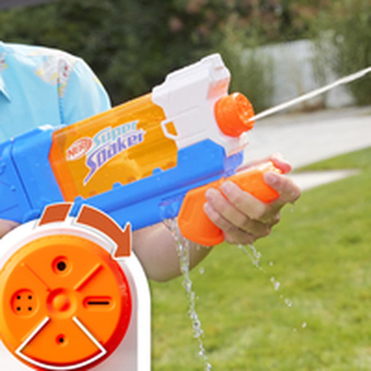 Ūdens pistole Hasbro Nerf Super Soaker Soa Flip 21,5 x 45 cm - Image 18