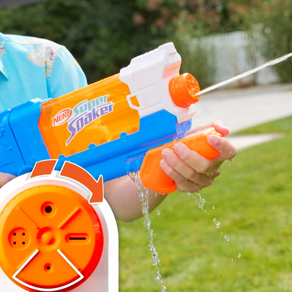 Ūdens pistole Hasbro Nerf Super Soaker Soa Flip 21,5 x 45 cm - Image 10