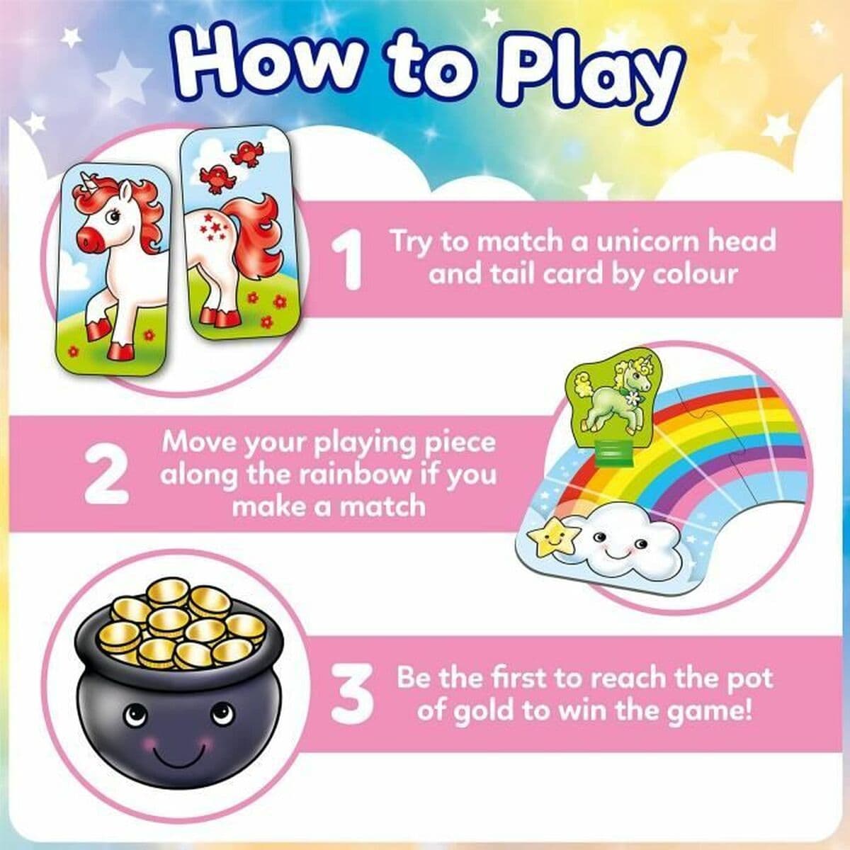 Juego Educativo Orchard Rainbow Unicon (FR) - Image 4
