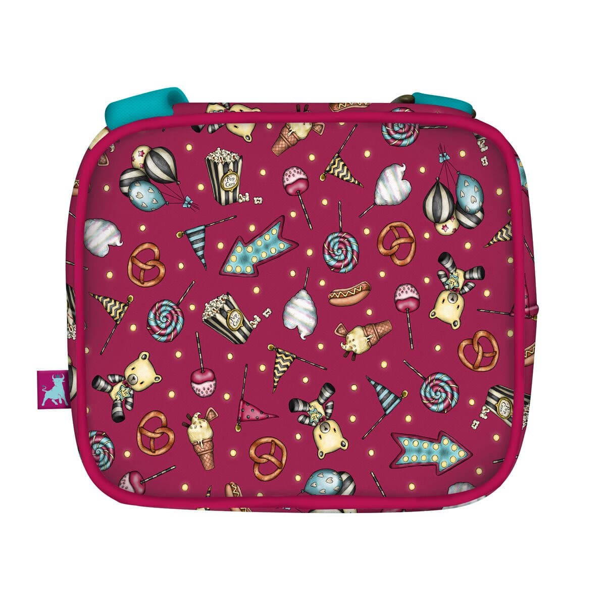 Bolso Bandolera Gorjuss Fireworks Granate (16.5 x 15 x 6.5 cm) - Image 2