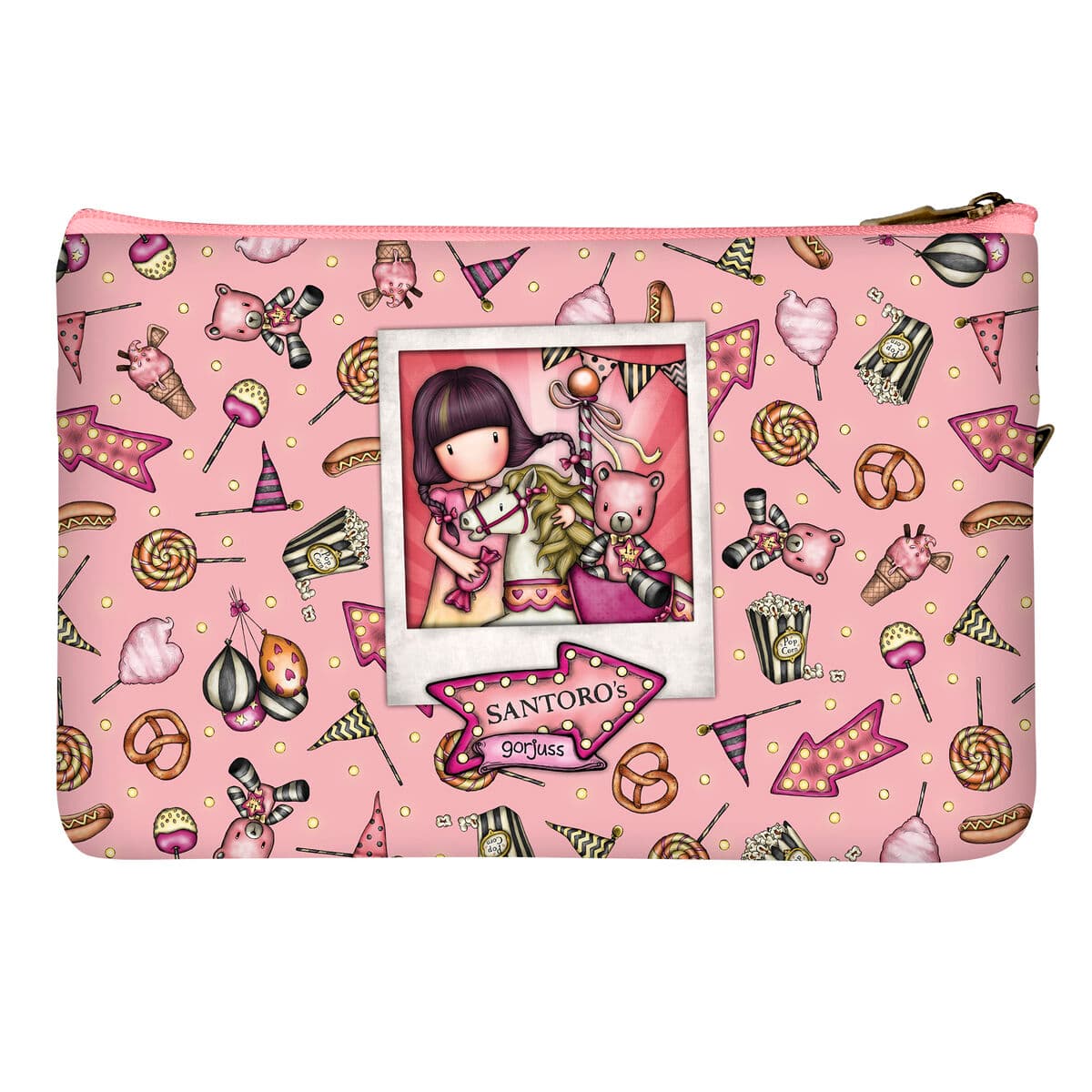 School Case Gorjuss Carousel Salmon (23.4 x 15.5 x 1.5 cm) - Image 2