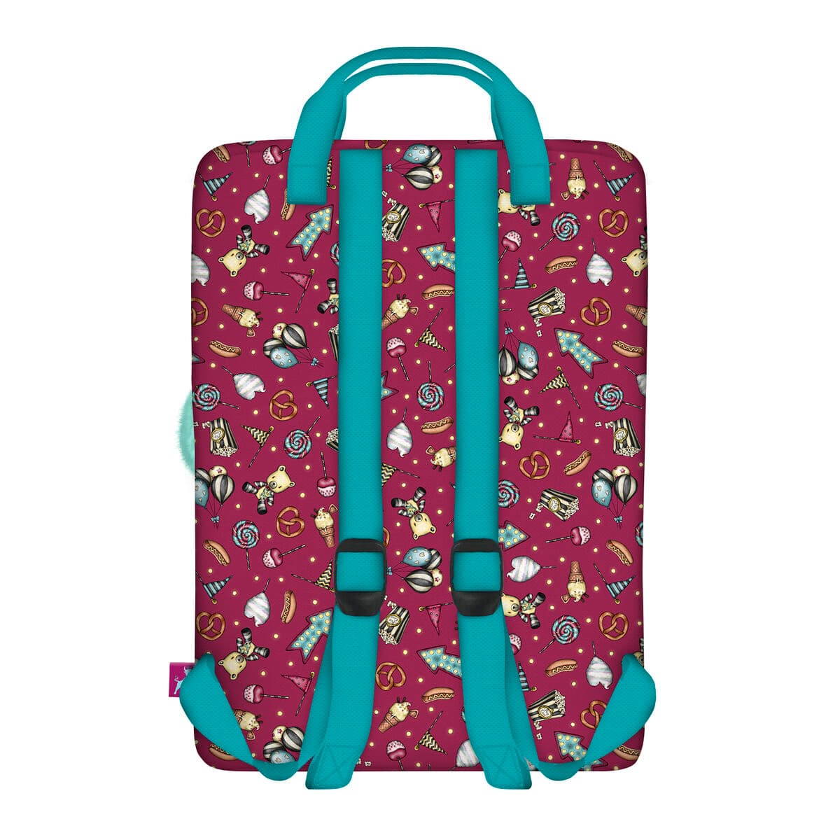 Mochila Escolar Gorjuss Fireworks Granate 25 x 36 x 10 cm - Image 2