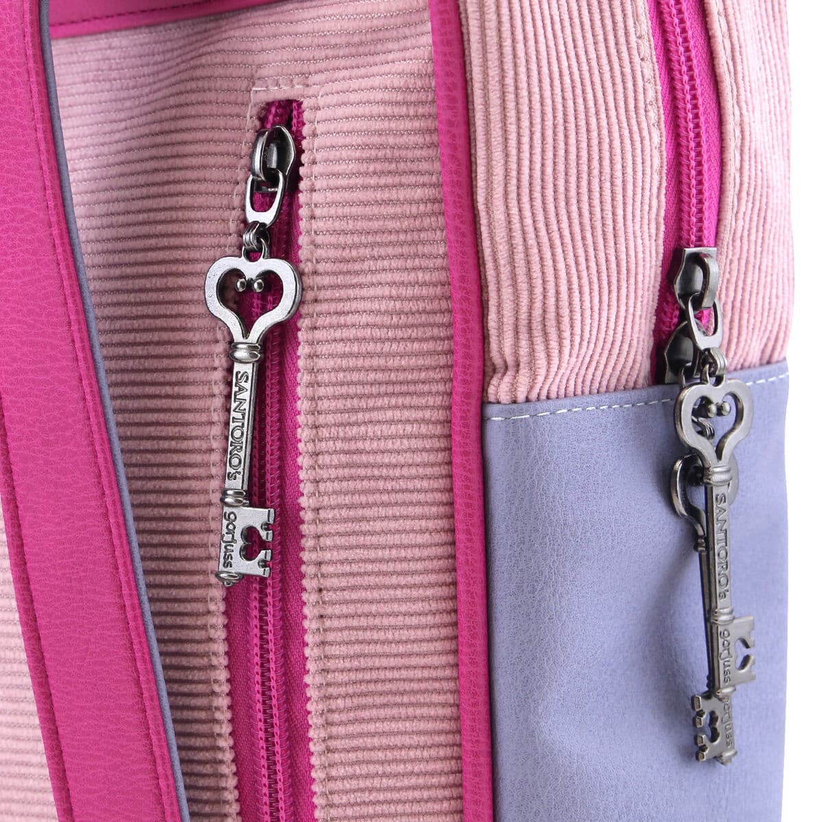 Sac à dos Gorjuss Cheshire cat Rose Violet (27 x 10 x 37 cm) - Image 4