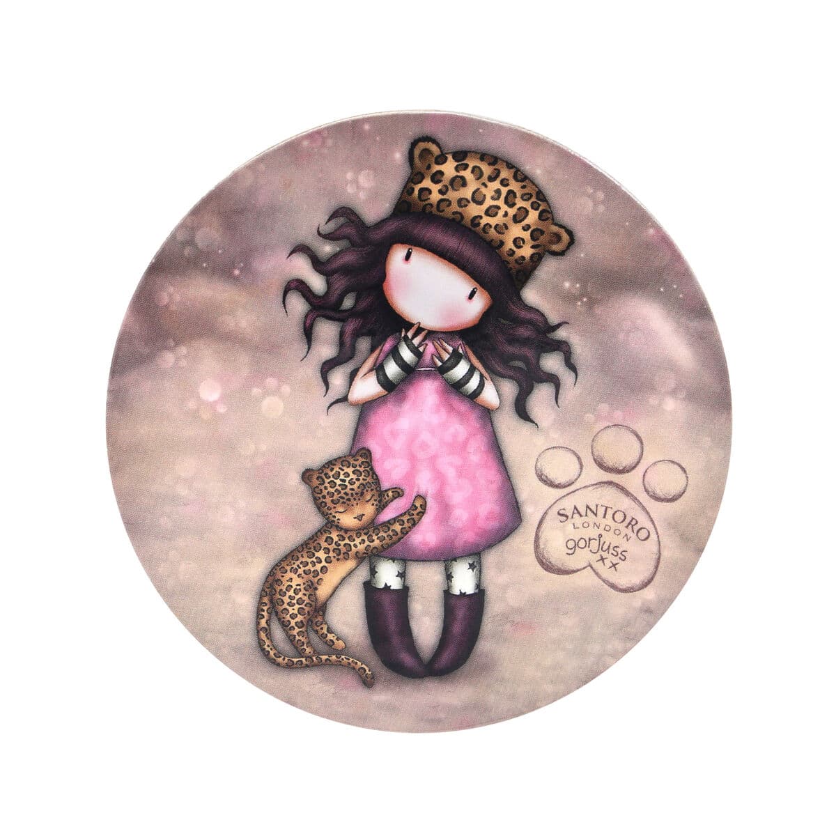 Puodelis su lėkšte Gorjuss Purrrrrfect love Keramikinis Padėklai Puodelis - Image 2