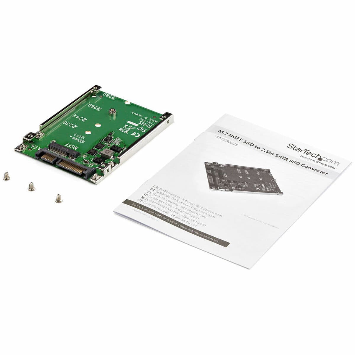 SATA Adapter za Hard Disk (2.5" od 7 mm) Startech 3180248000 Zelena - Image 2