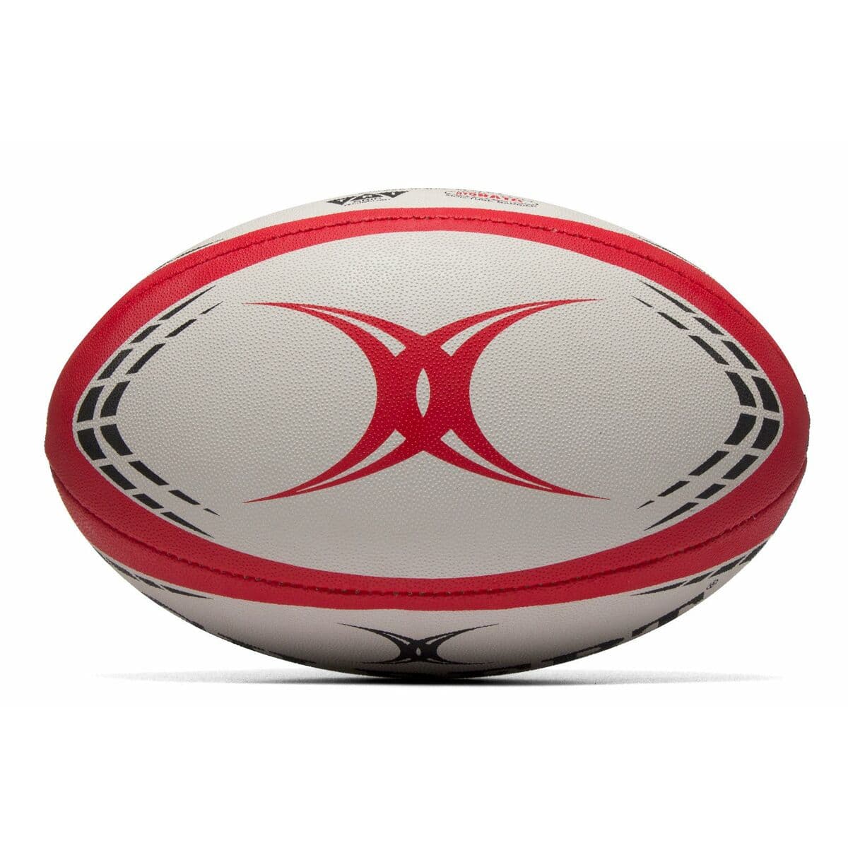 Balón de Rugby Gilbert G-TR4000 Blanco 28 cm Rojo - Image 2