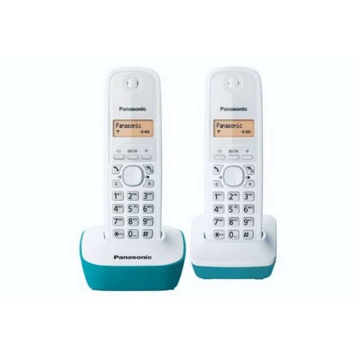 Teléfono Inalámbrico Panasonic KX-TG1612FRC Ambar Azul/Blanco - Image 3