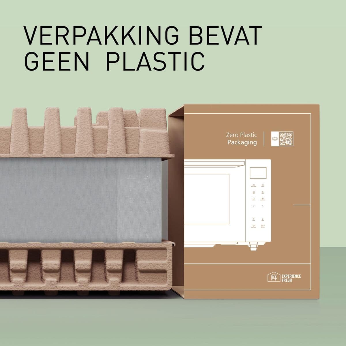 Mikrobangų krosnelė su kepsnine Panasonic NNDF37PWEPG Balta 1000 W 23 L (Naudoti A) - Image 9