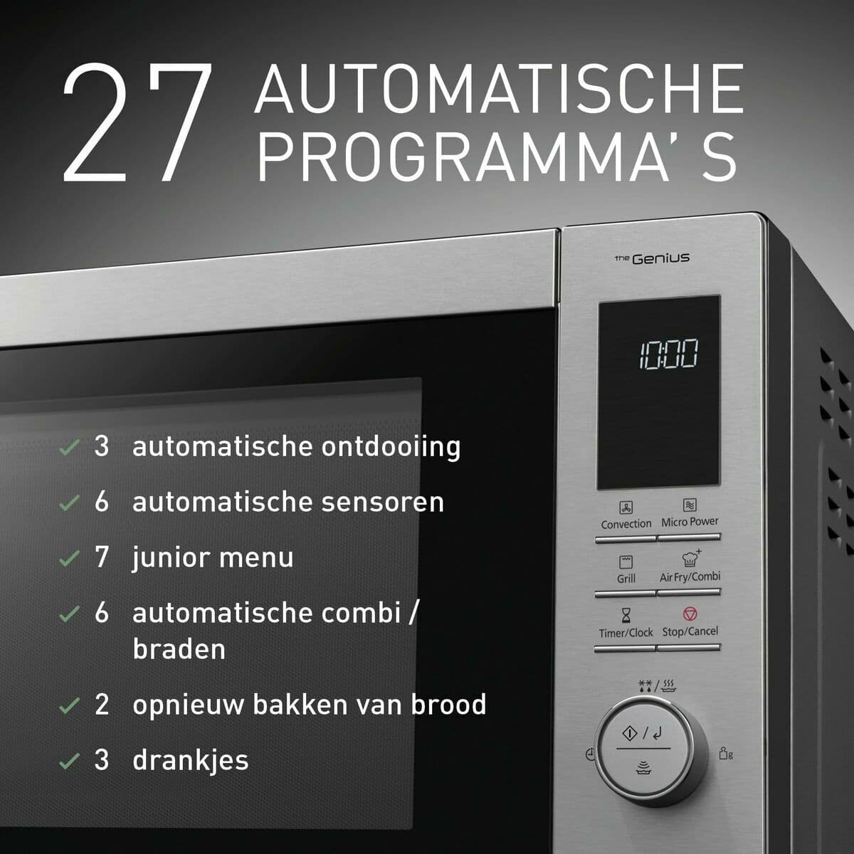 Microondas con Grill Panasonic NNCD88QSEPG 1300 W (Reacondicionado B) - Image 7