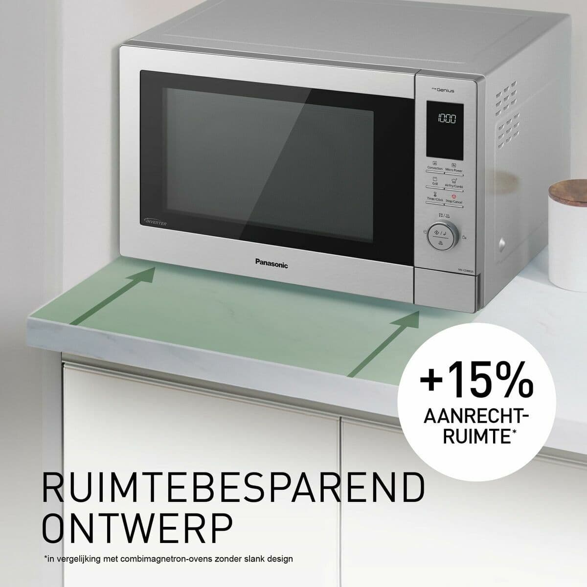 Microondas con Grill Panasonic NNCD88QSEPG 1300 W (Reacondicionado B) - Image 10