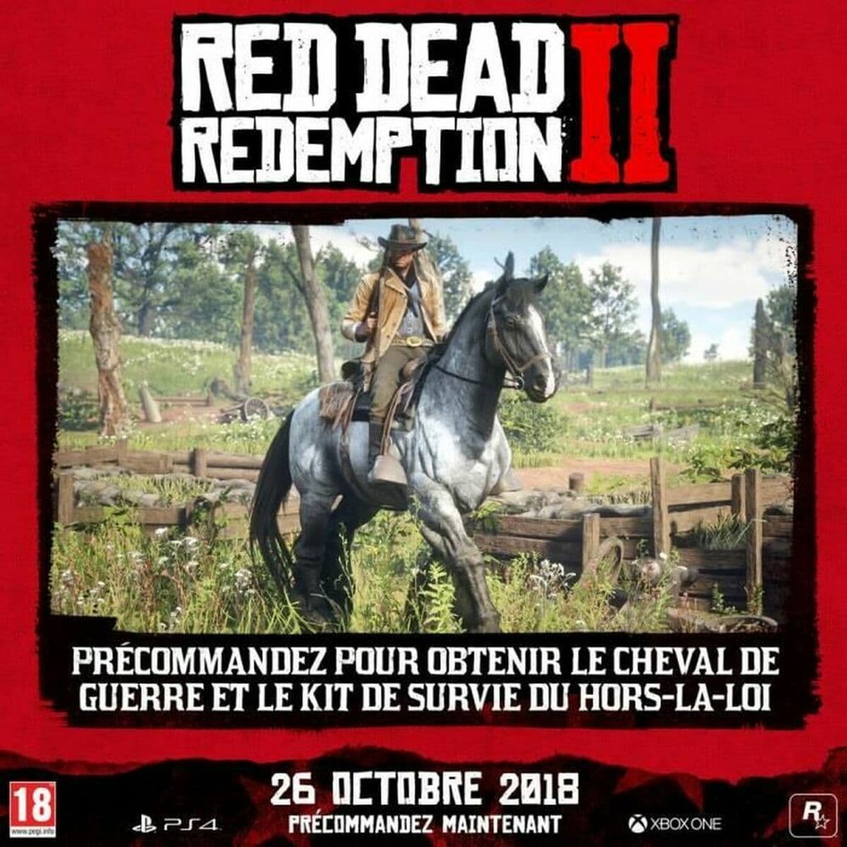 PlayStation 4 Videospel Sony Red Dead Redemption 2 - Image 2