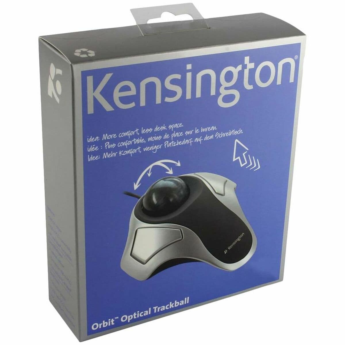 Optical mouse Trackball Kensington K64327EU Silver - Image 2