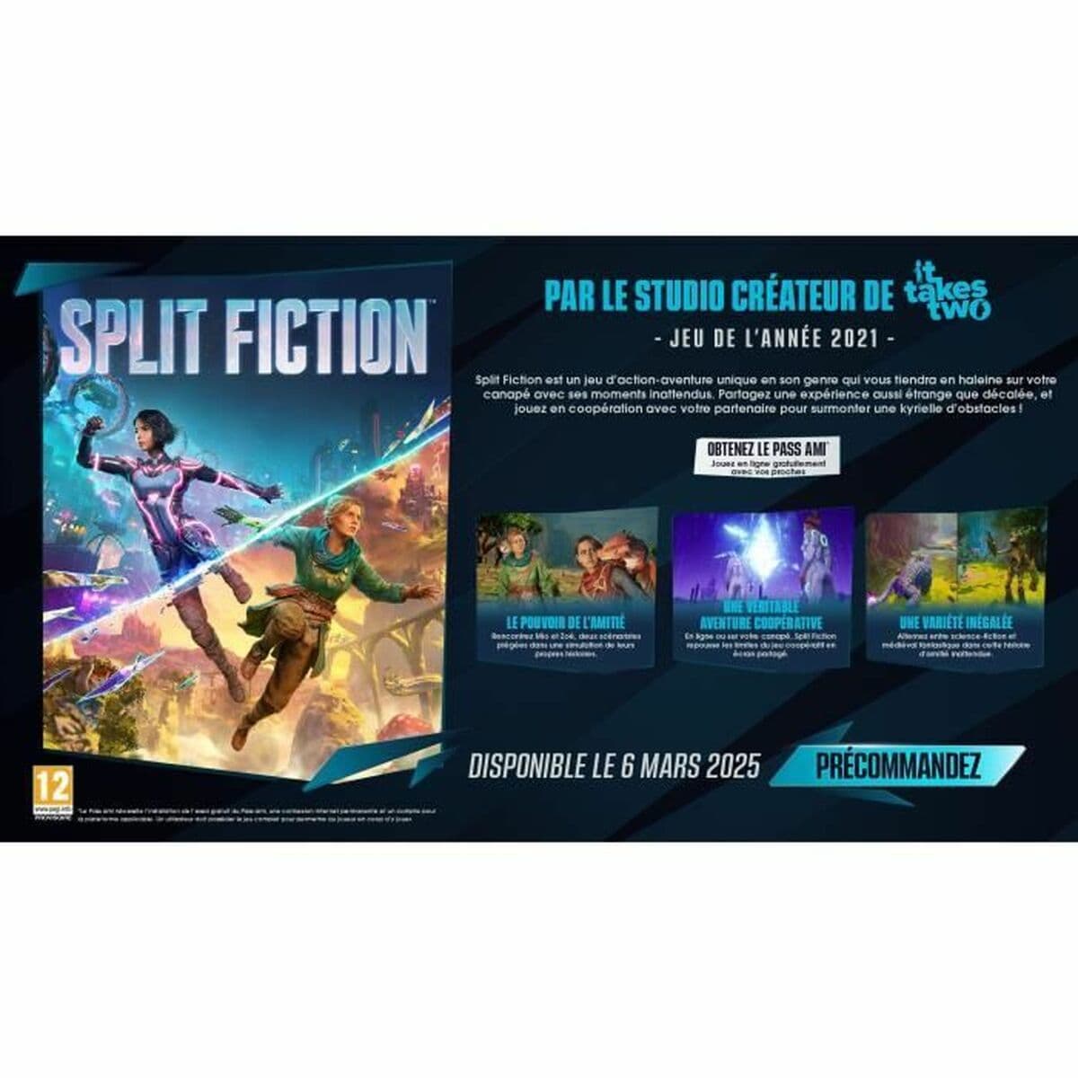 PlayStation 5 Videospiel Electronic Arts Split Fiction - Image 3