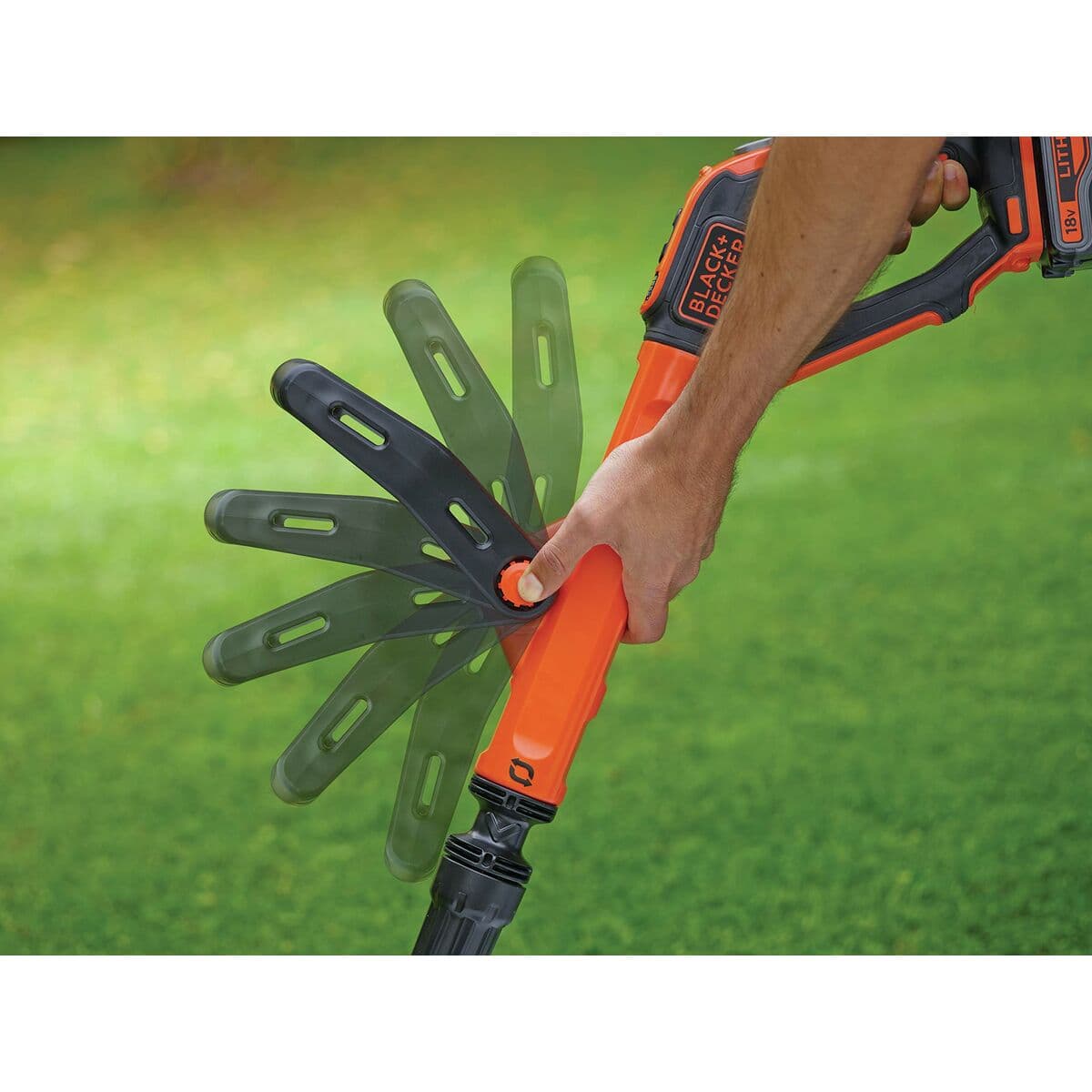 Elektrinis trimeris Black & Decker PowerCommand STC1820EPC 18 V 28 cm - Image 8