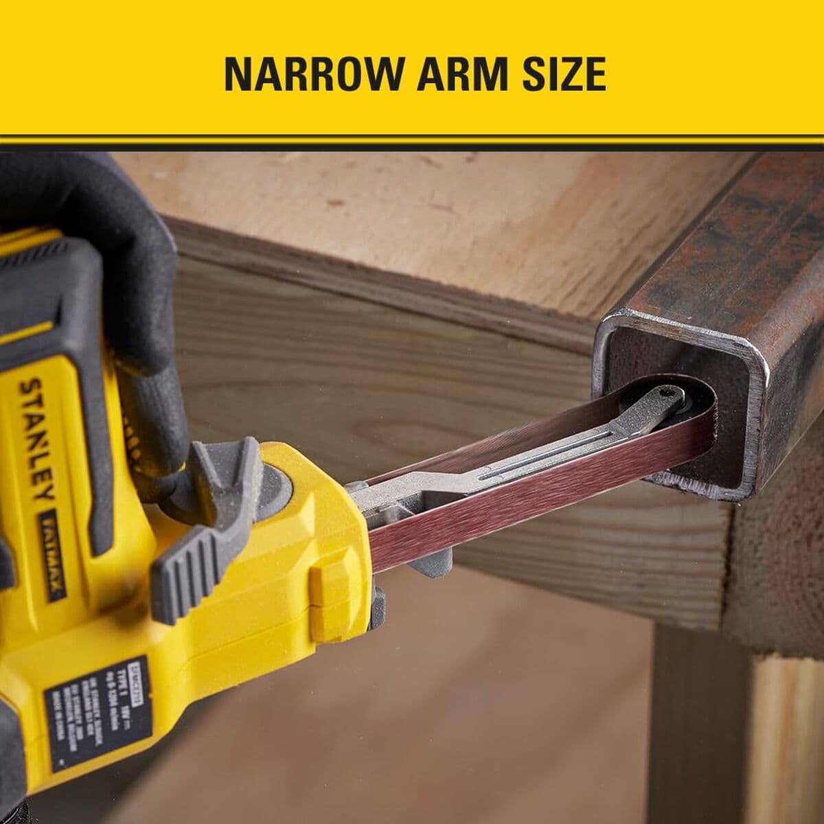 Lijadora de banda Stanley SFMCE210B-XJ - Image 10