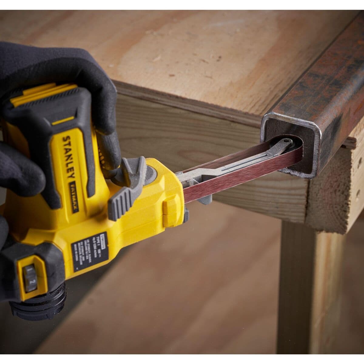 Juostinis pjūklas Stanley SFMCE210D2K-QW - Image 14