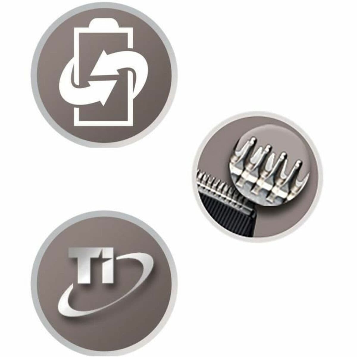 Plaukų žirklės / skustuvas Remington - Image 17