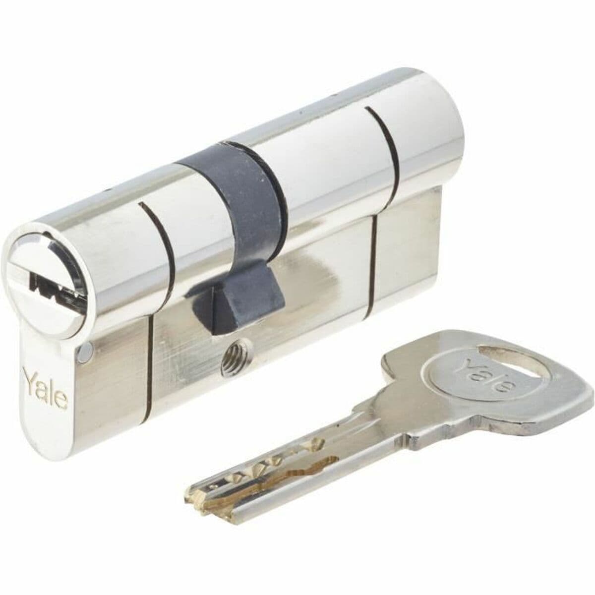 Cilindro de seguridad Yale 30 x 40 mm Latón - Image 2