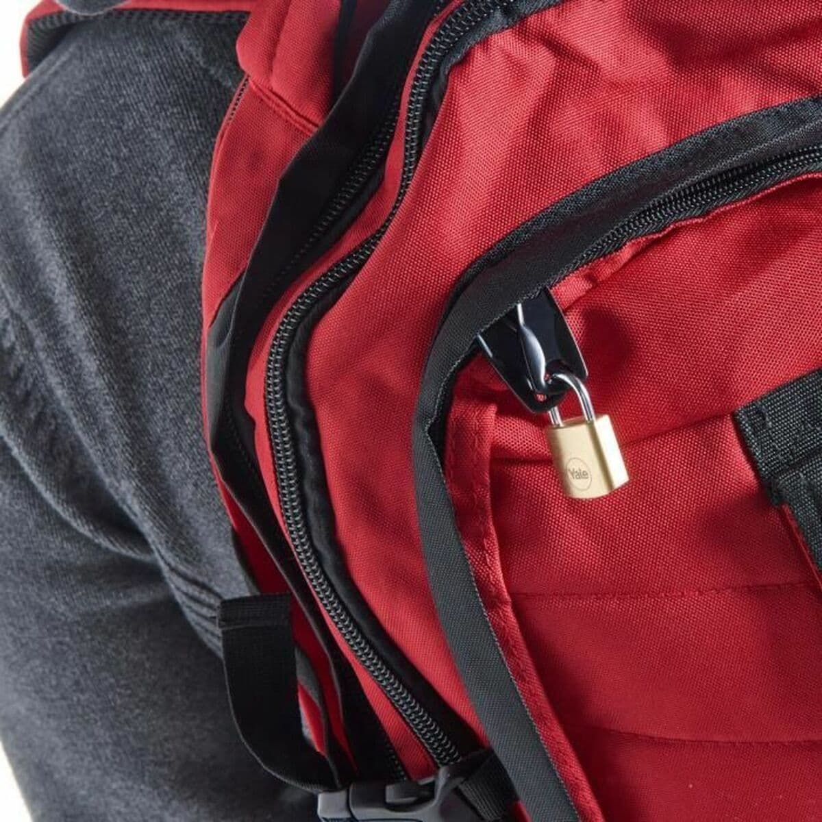 Candado de llave Yale Acero Rectangular Dorado (4 Unidades) - Image 4