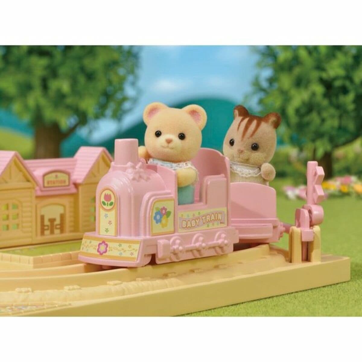 Playset Sylvanian Families The Chu-Chu Train and Baby Bear - Image 2