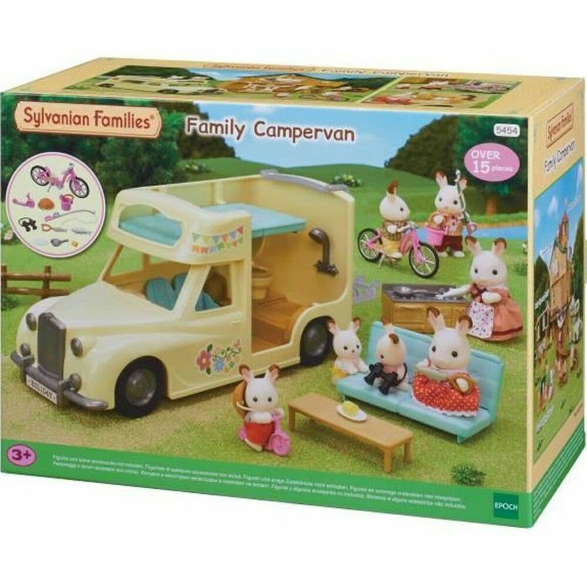 Accesorii pentru papusi Sylvanian Families  The Camping Car