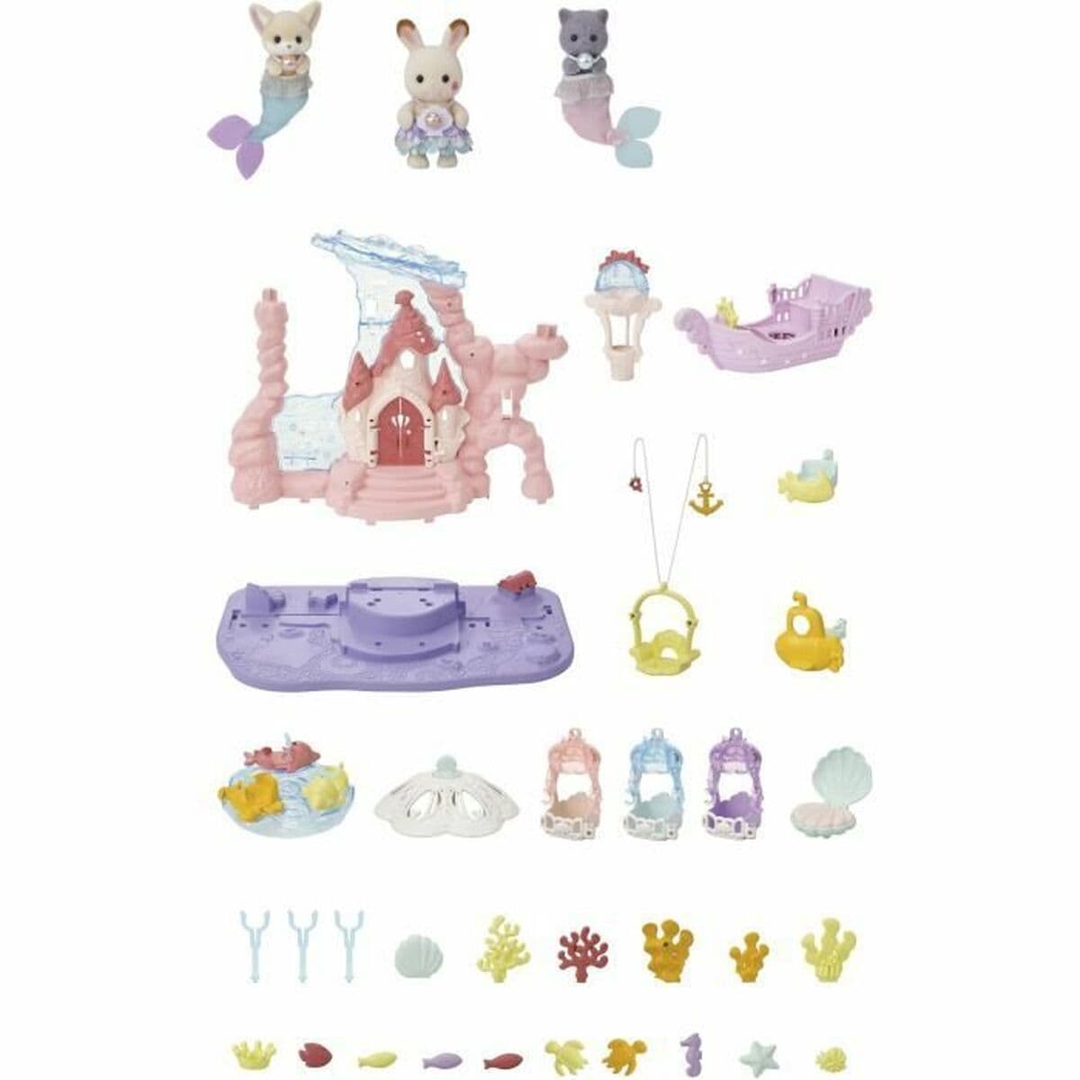 Set igračaka Sylvanian Families Babie Mermaid Castle Plastika - Image 2