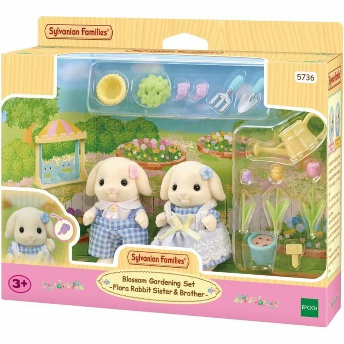 Tillbehör till dockhus Sylvanian Families 5736 Blossom gardening set