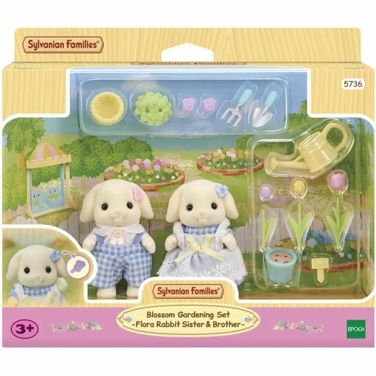Tilbehør til Dukkehus Sylvanian Families 5736 Blossom gardening set - Image 2
