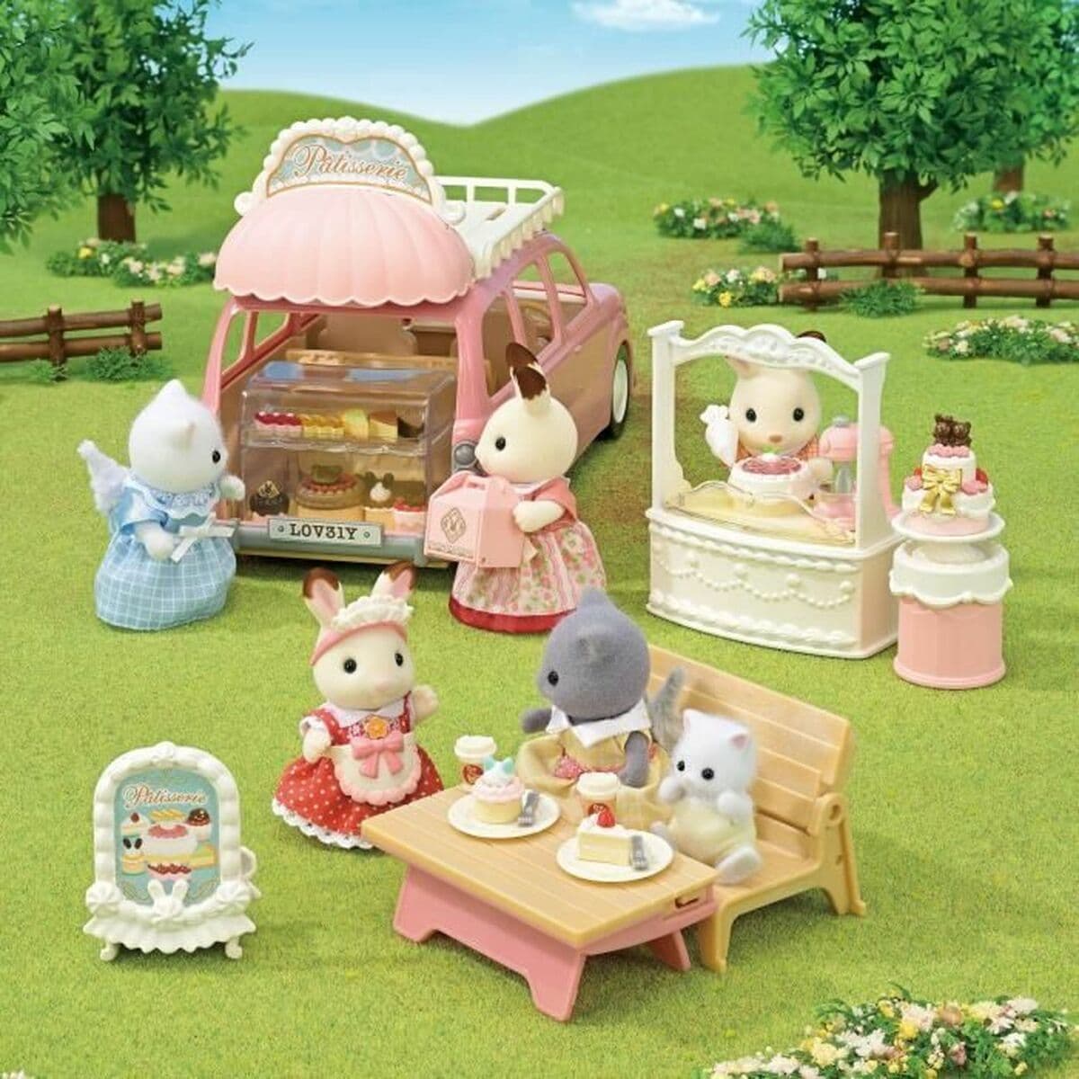 Przegubowa Figura Sylvanian Families La caja de pasteles Pastry Chef - Image 4