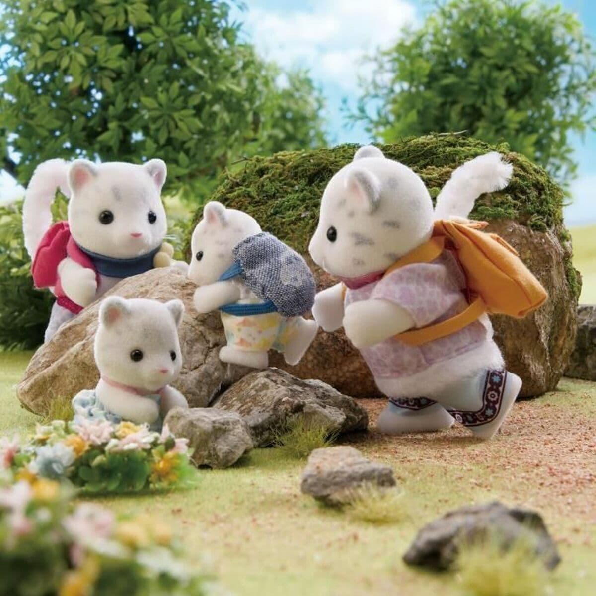 Playset Sylvanian Families Snow Leopard Family Multicolour - Image 3
