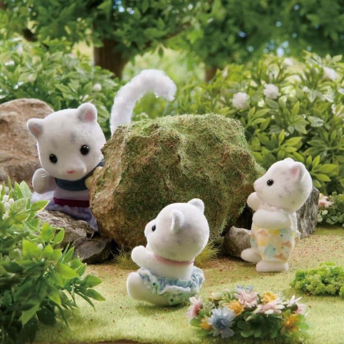 Playset Sylvanian Families Snow Leopard Family Multicolour - Image 4
