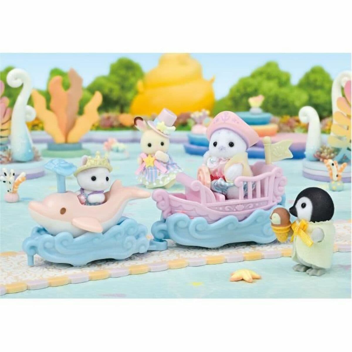 Playset Sylvanian Families Amusement Park Ride - Ride the Waves Multicolour - Image 2