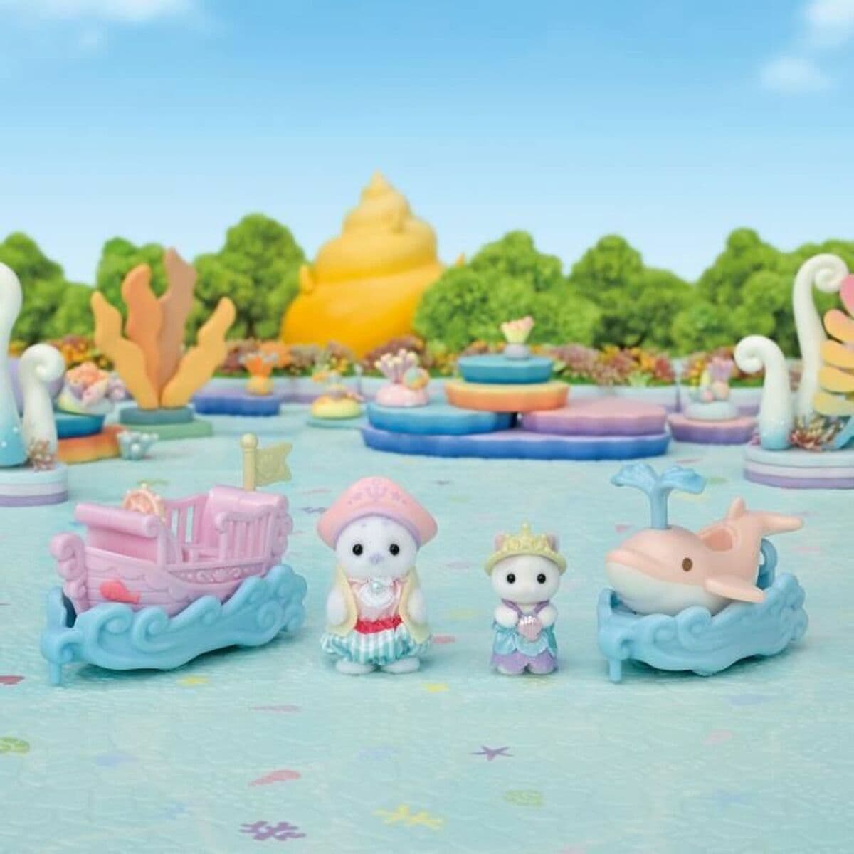 Playset Sylvanian Families Amusement Park Ride - Ride the Waves Multicolour - Image 3