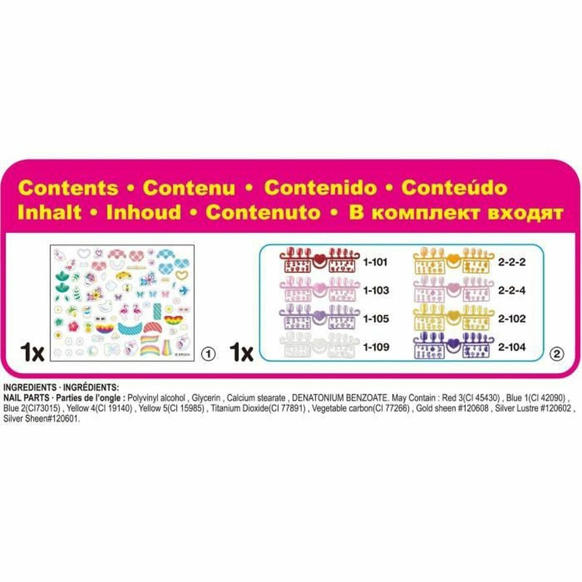 Manikyrset Aquabeads 35007 Barn Multicolour Plast - Image 2