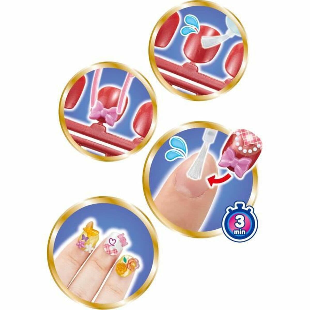 Manikyrset Aquabeads 35007 Barn Multicolour Plast - Image 3