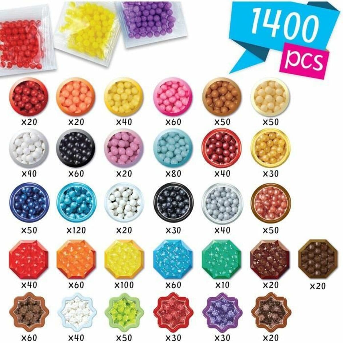 Zestaw do Rękodzieła Aquabeads Wielokolorowy - Image 5