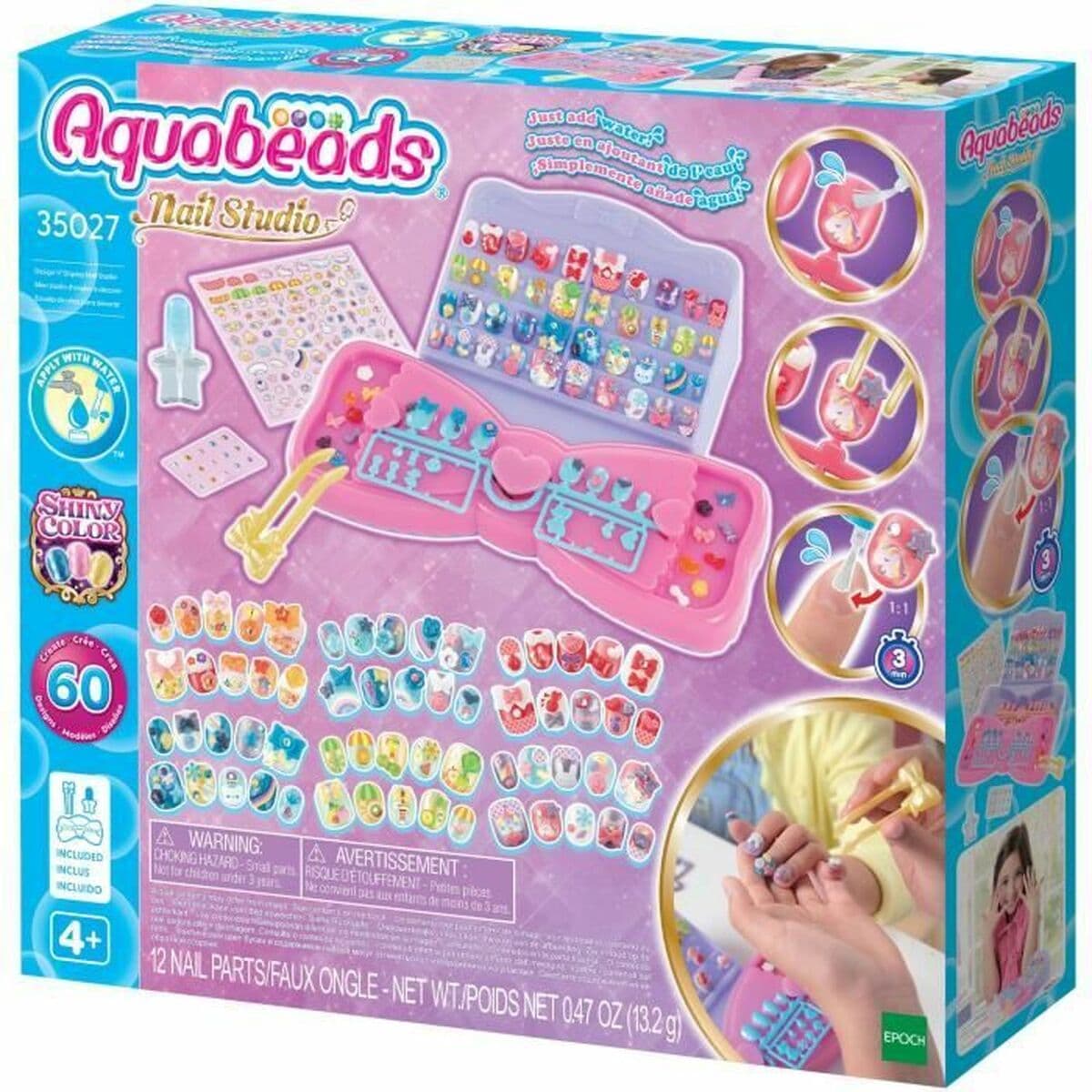 Set de Manicura Aquabeads 24 x 6 x 27 cm