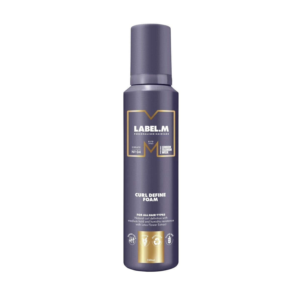 Formuojamosios putos Label.M Curl Define Foam 150 ml