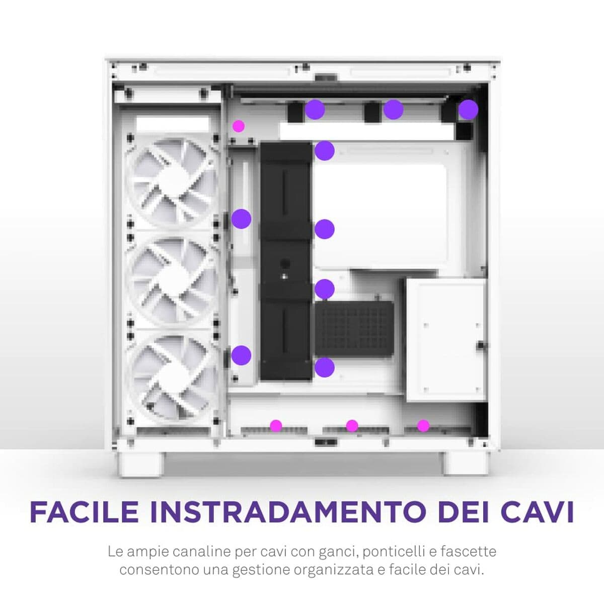 Unitate Semi-tower ATX NZXT CM-H91EW-01 Alb - Image 16