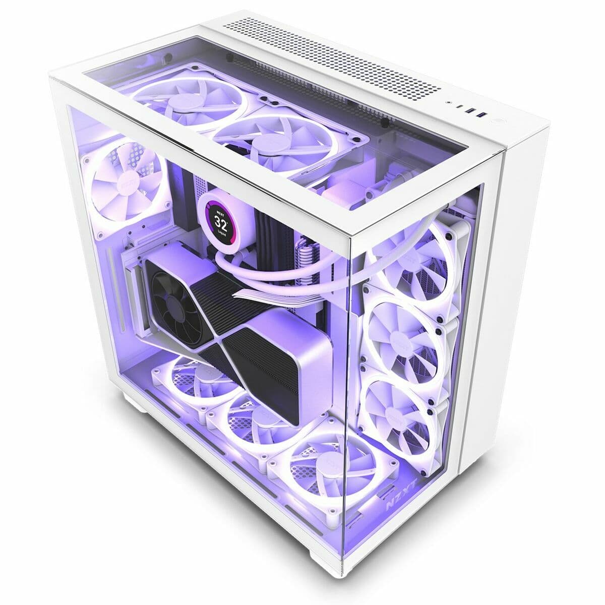 Unitate Semi-tower ATX NZXT CM-H91EW-01 Alb - Image 2
