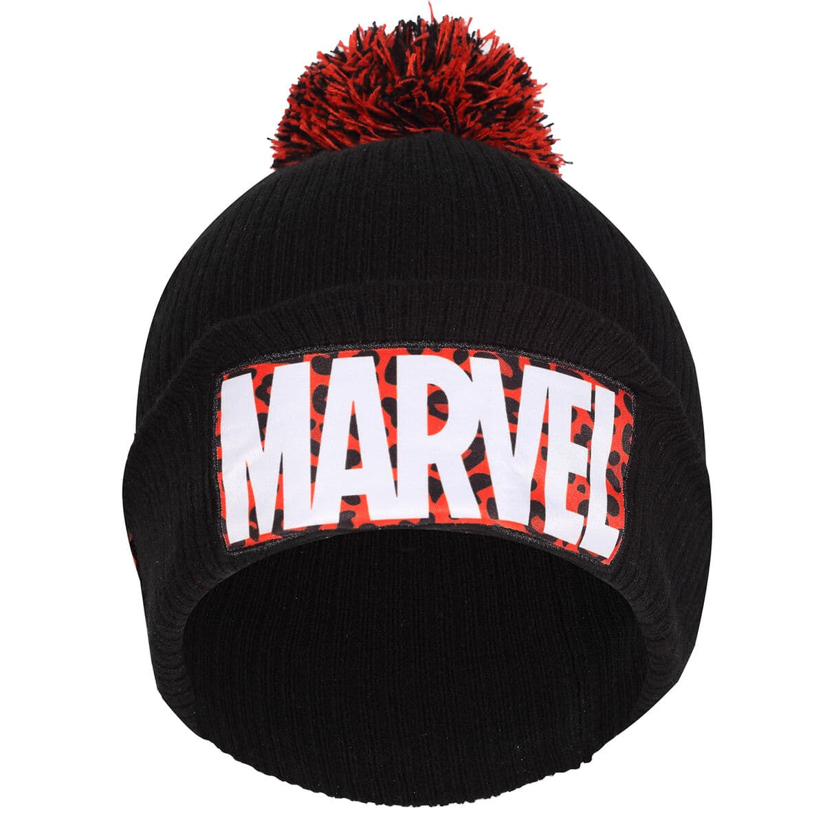 Hatt Marvel Leopard Logo Svart