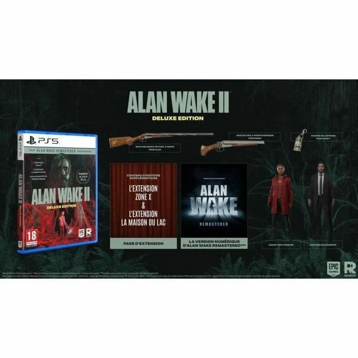 PlayStation 5 Videospiel Just For Games Alan Wake 2 - Deluxe Edition - Image 2