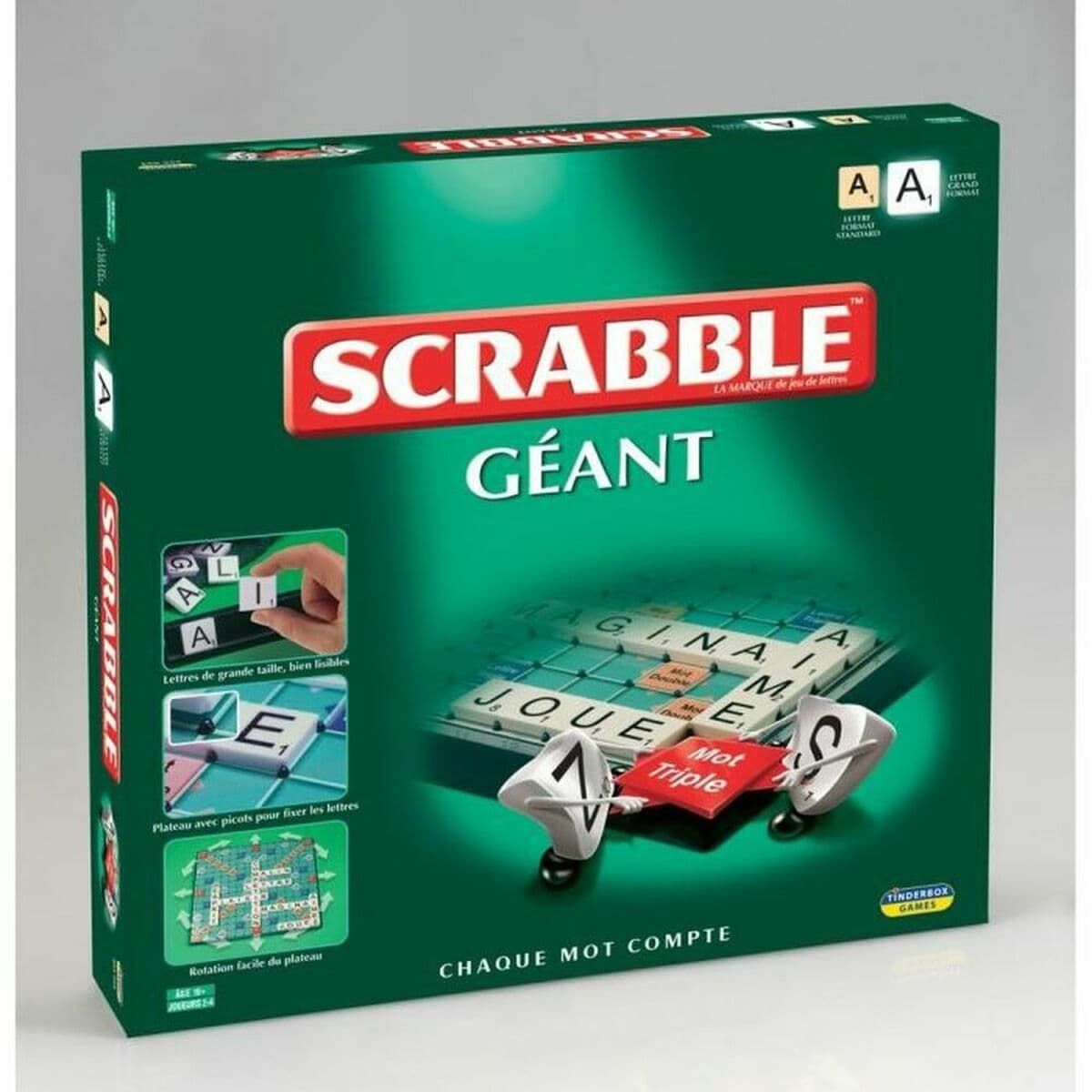 Juego de palabras Megableu Scrabble Geant Azul (1 Pieza) (FR) - Image 2