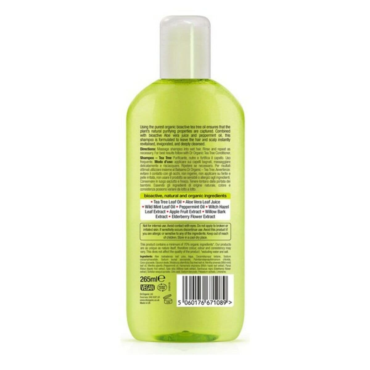 Shampoing Purifiant Dr.Organic DR00150 265 ml - Image 2