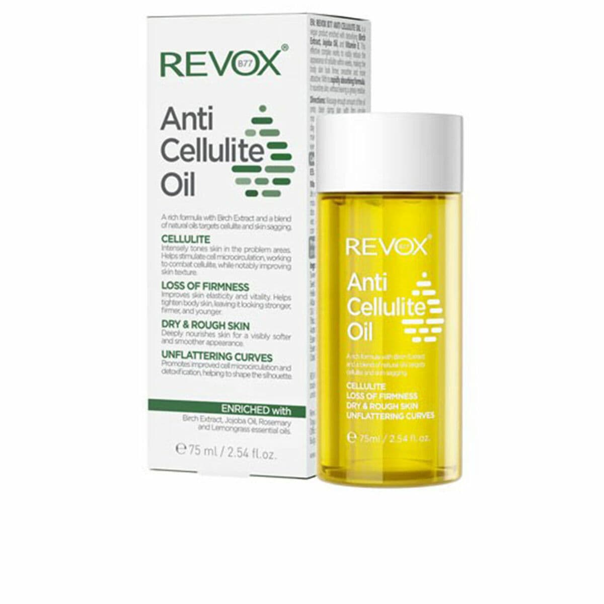 Anti-celiulitinis kūna aliejus Revox B77 ANTI CELLULITE 75 ml