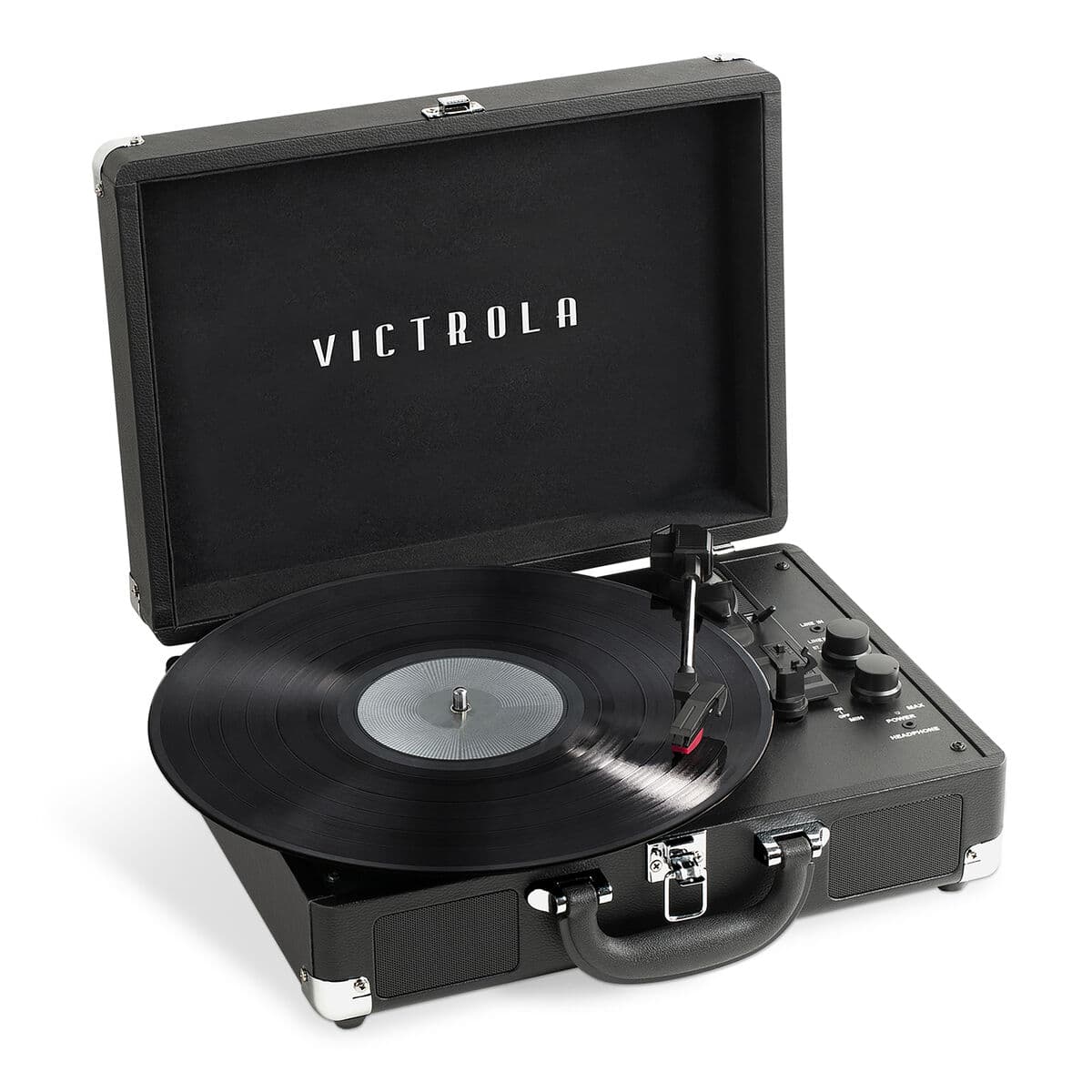 Patefonas Victrola Journey Juoda